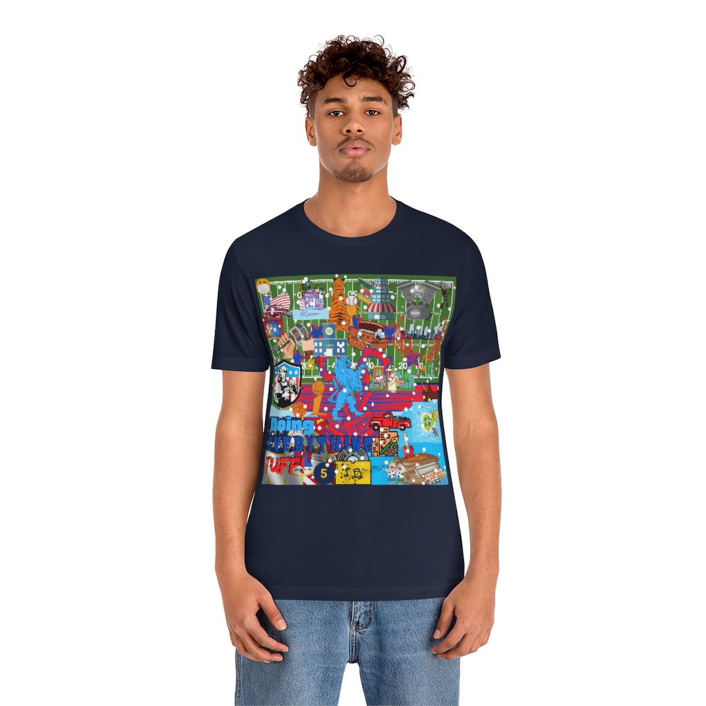 ND City Series DET Unisex Jersey Short Sleeve Tee