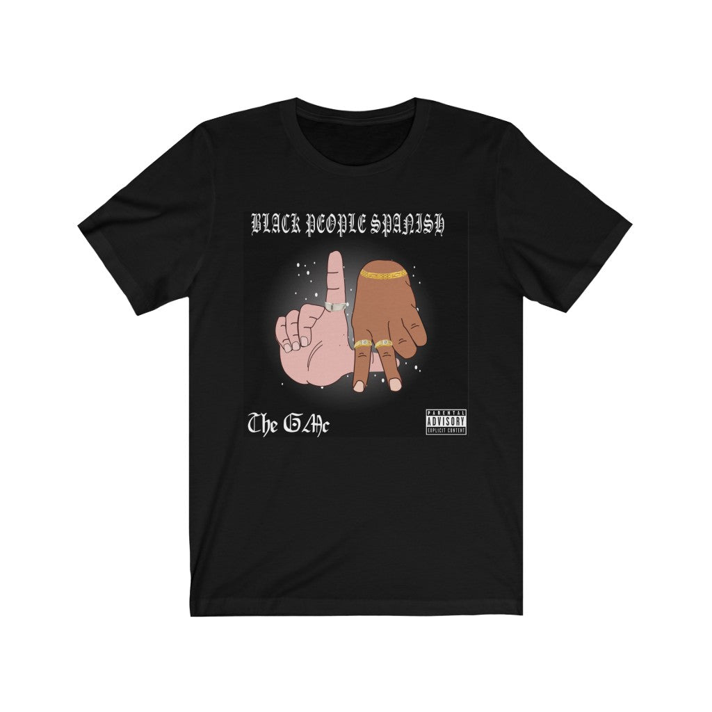 Black People Spanish Unisex Jersey Short Sleeve Tee