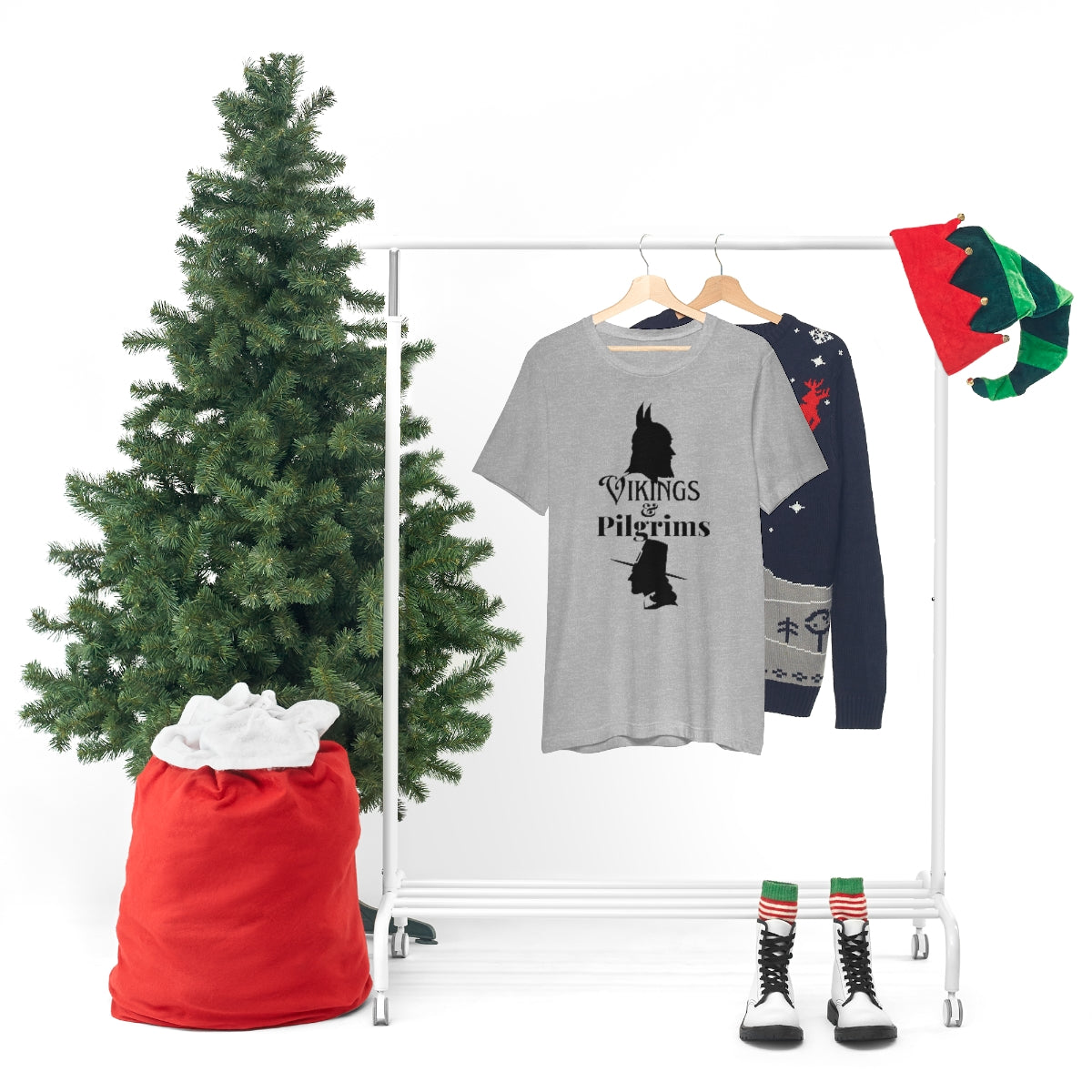 Vikings & Pilgrims Unisex Jersey Short Sleeve Tee