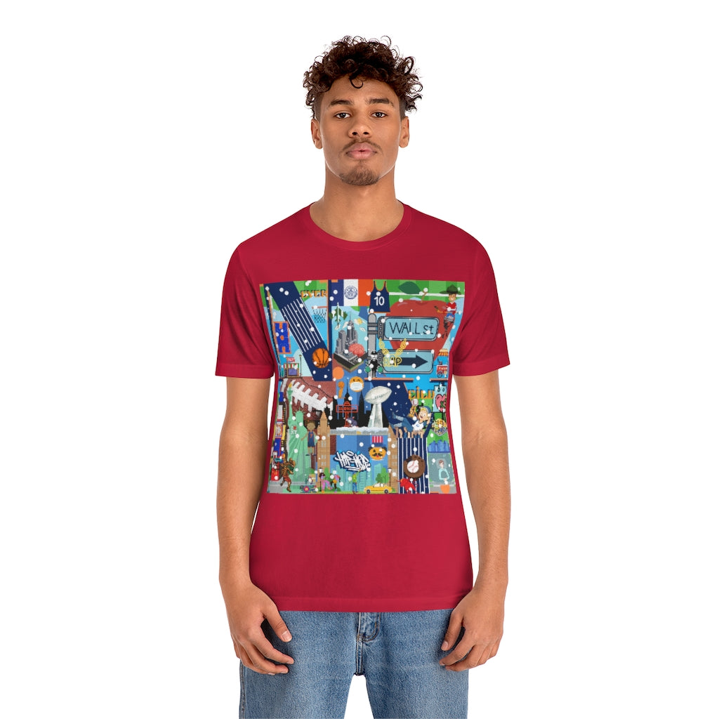 ND City Series N.Y. Unisex Jersey Short Sleeve Tee