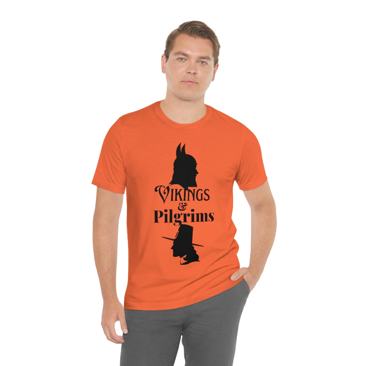 Vikings & Pilgrims Unisex Jersey Short Sleeve Tee