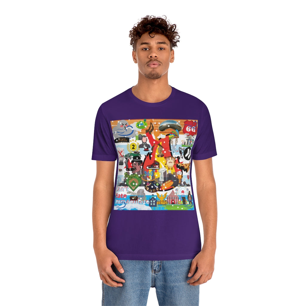 ND City Series CHI Unisex Jersey Short Sleeve Tee