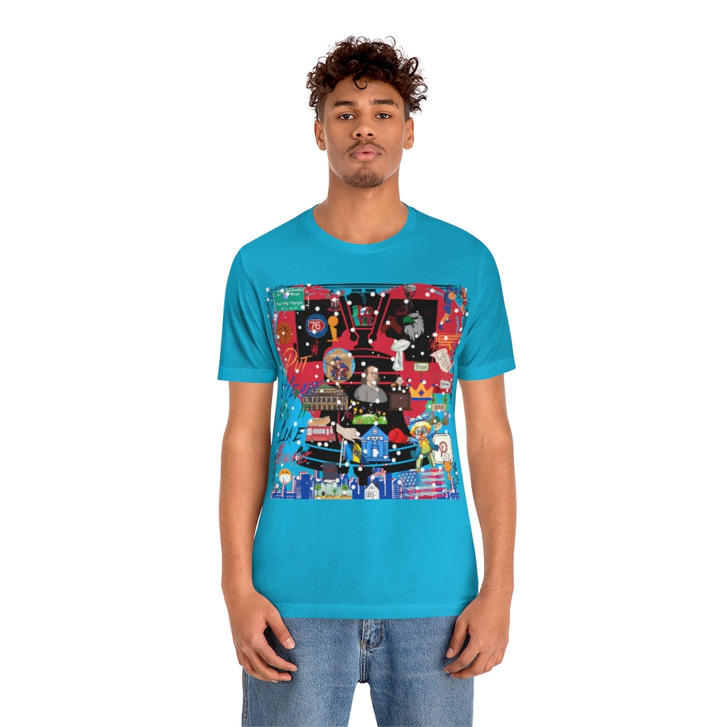 ND City Series PHILA Unisex Jersey Short Sleeve Tee