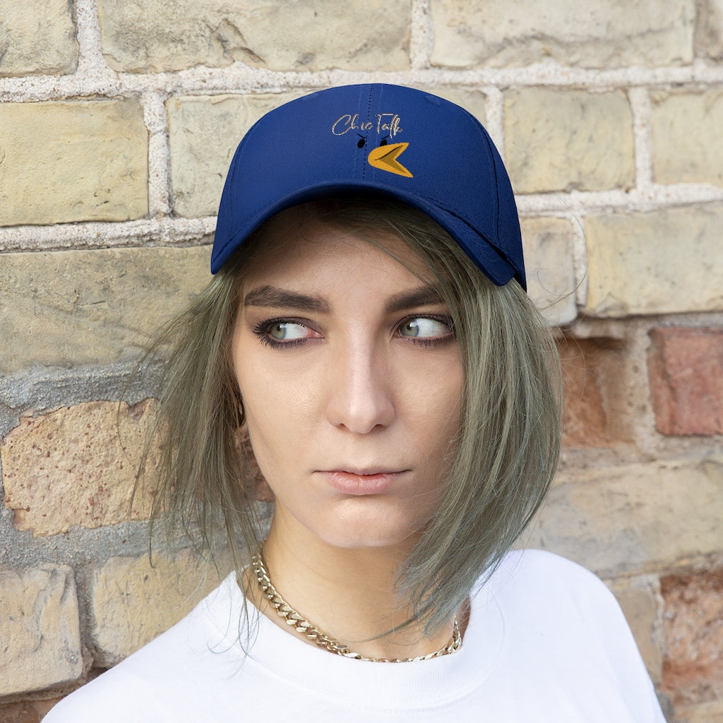 Chic Talk Unisex Twill Hat