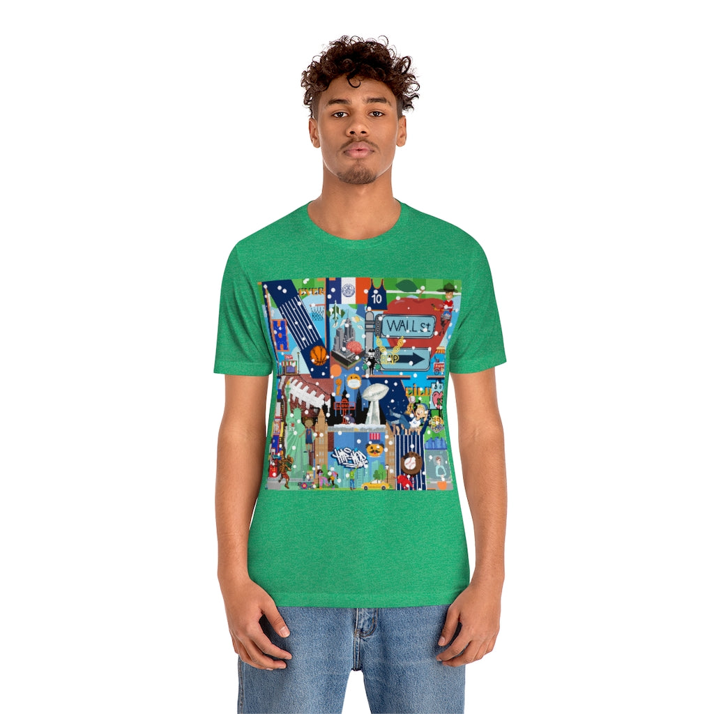 ND City Series N.Y. Unisex Jersey Short Sleeve Tee