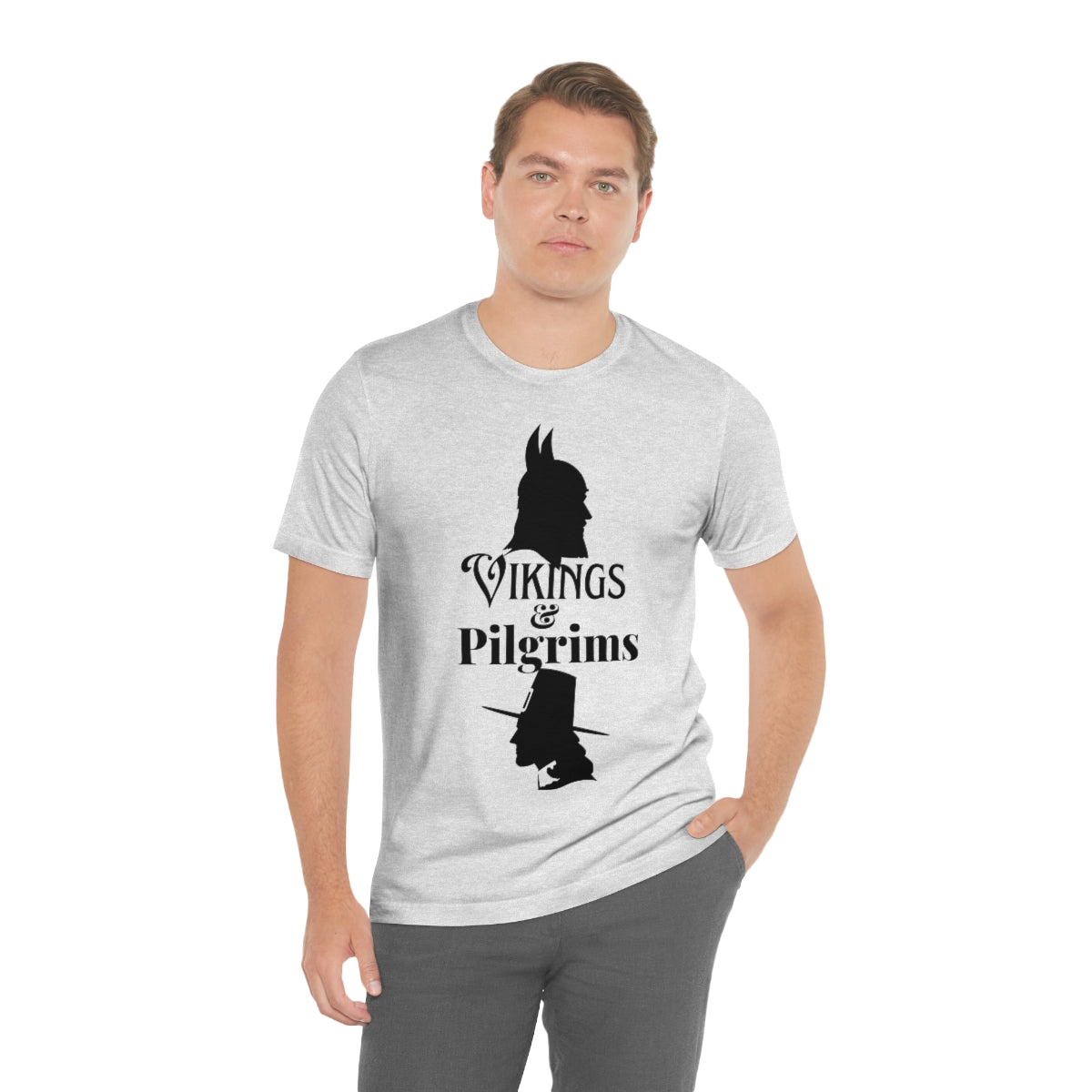 Vikings & Pilgrims Unisex Jersey Short Sleeve Tee