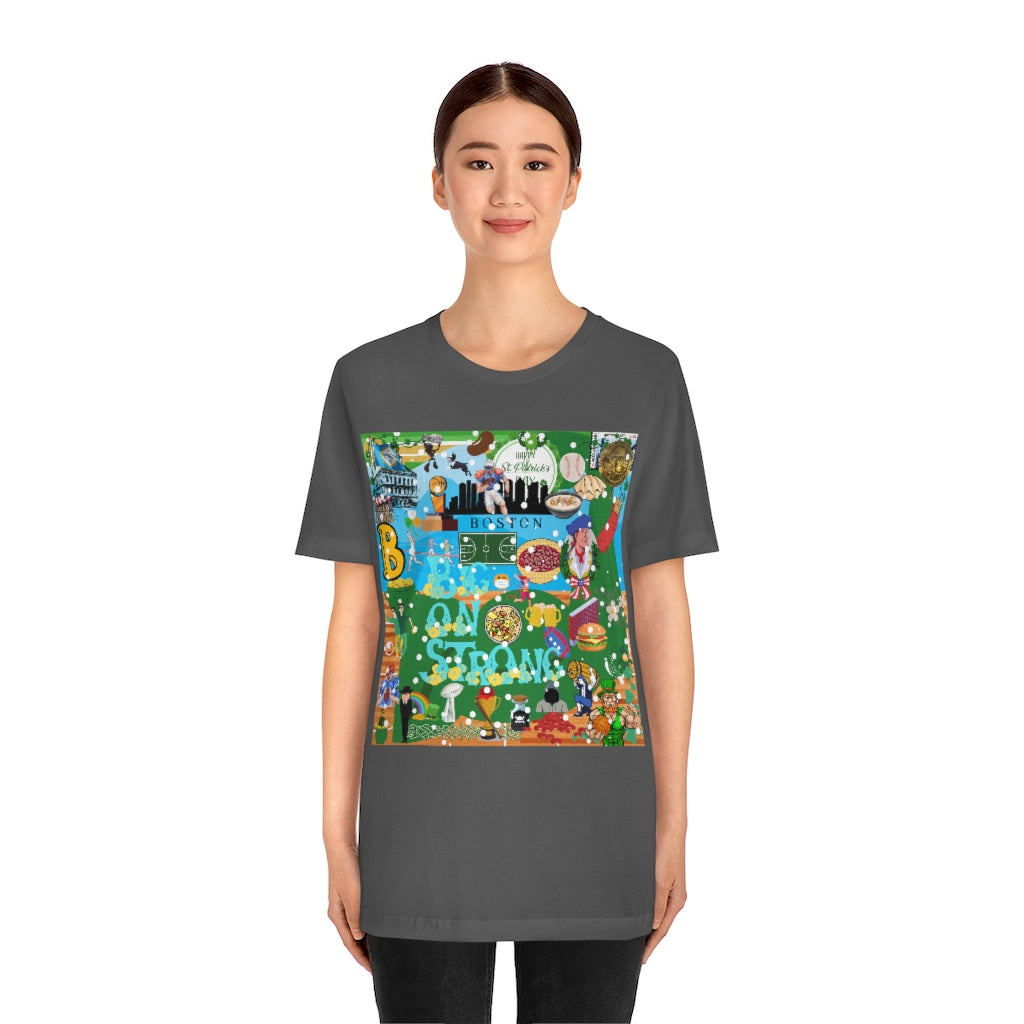 ND City Series BOS Unisex Jersey Short Sleeve Tee