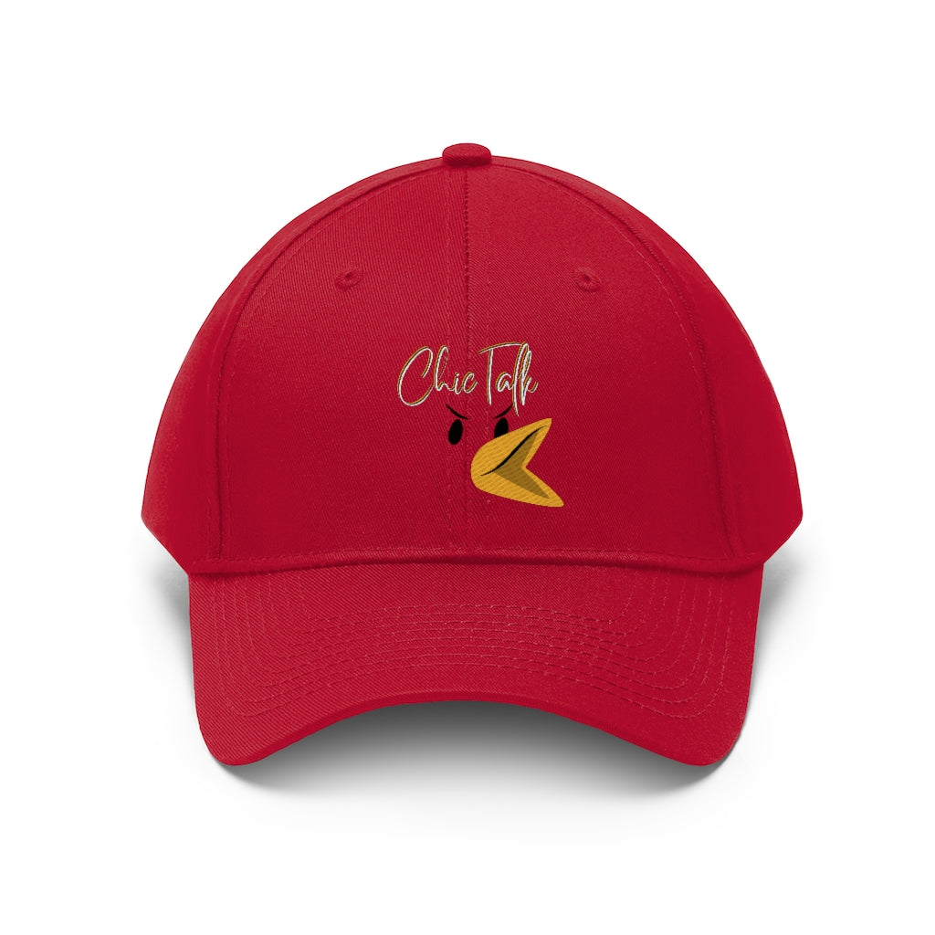 Chic Talk Unisex Twill Hat