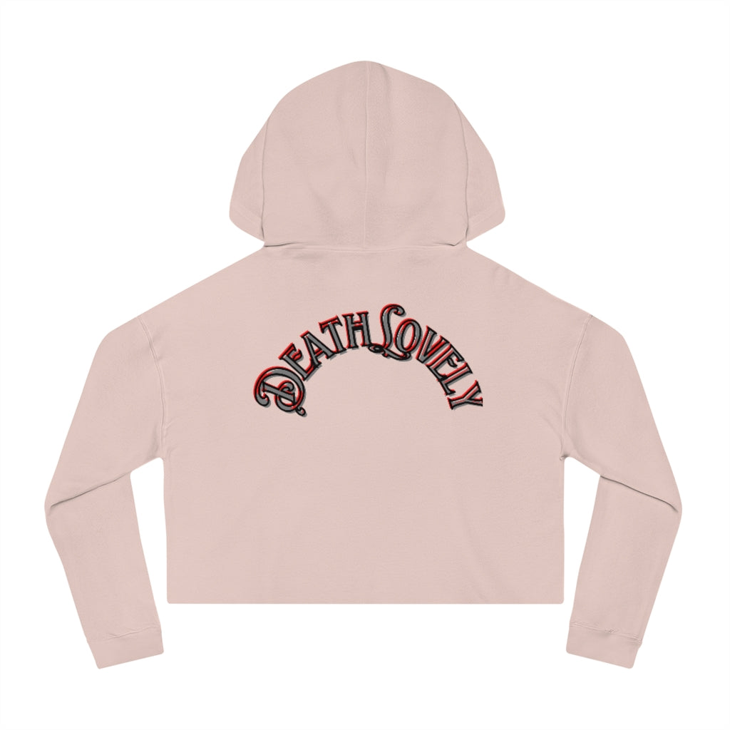 Death Lovely Women’s Cropped Hooded Sweatshirt