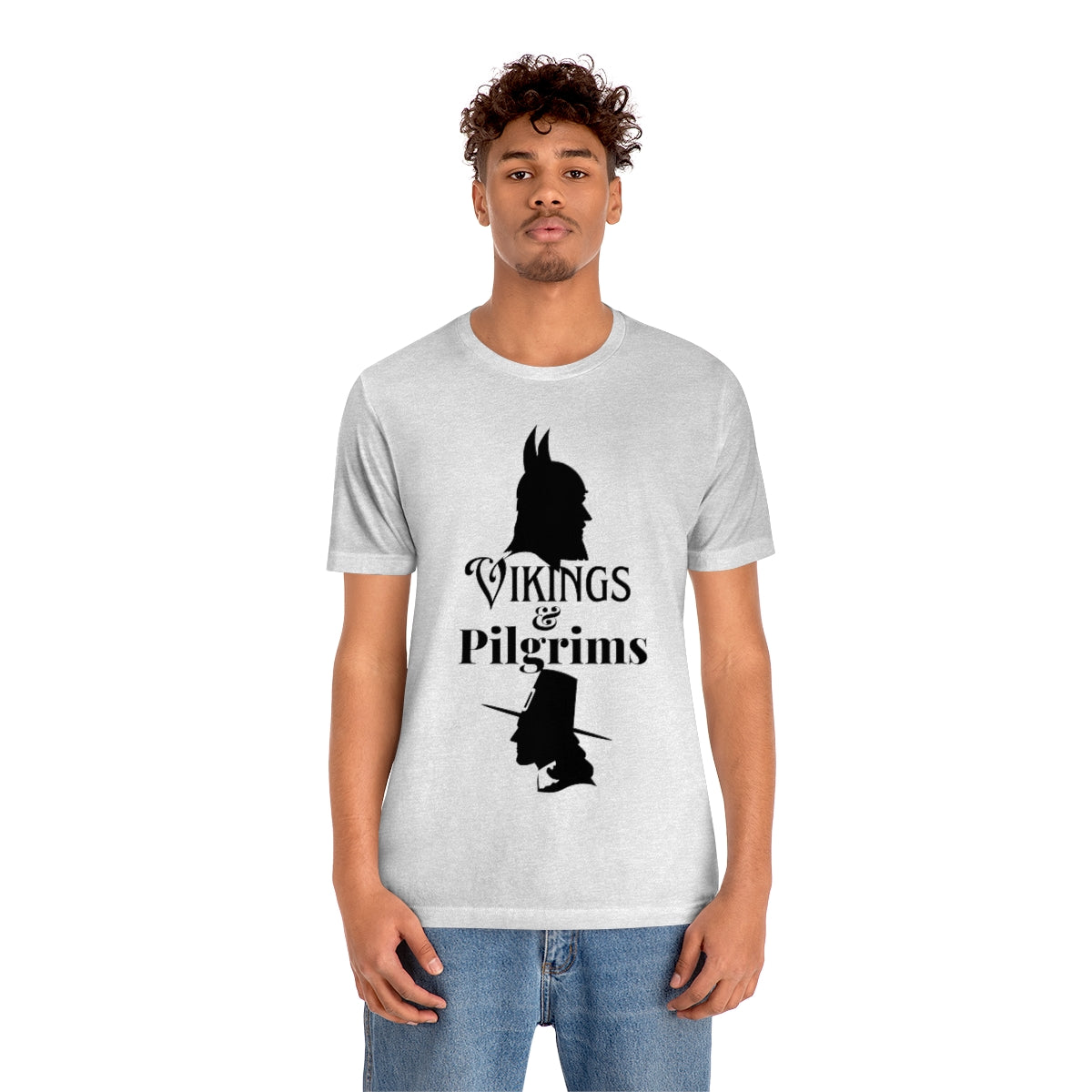 Vikings & Pilgrims Unisex Jersey Short Sleeve Tee