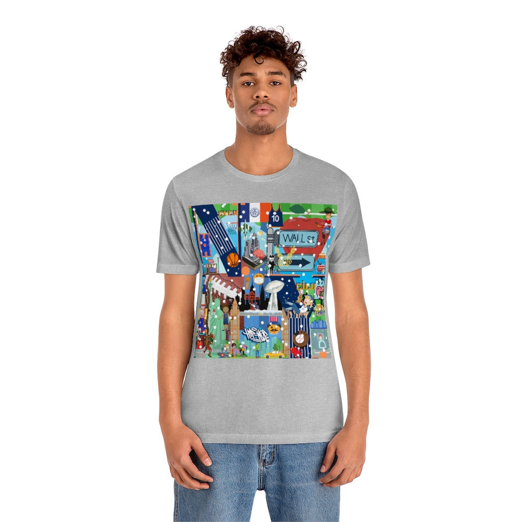 ND City Series N.Y. Unisex Jersey Short Sleeve Tee