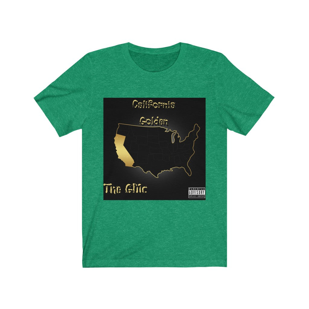 California Golden Unisex Jersey Short Sleeve Tee