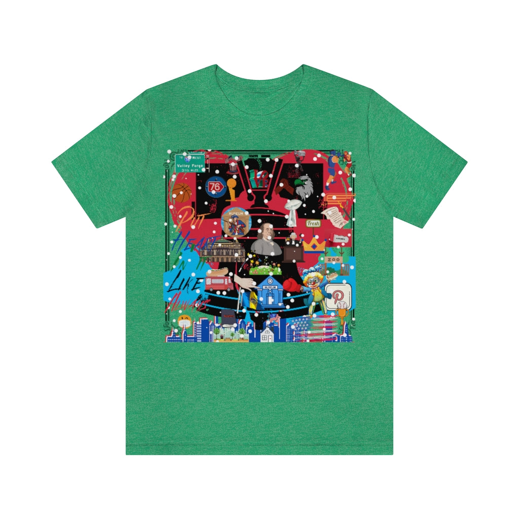 ND City Series PHILA Unisex Jersey Short Sleeve Tee