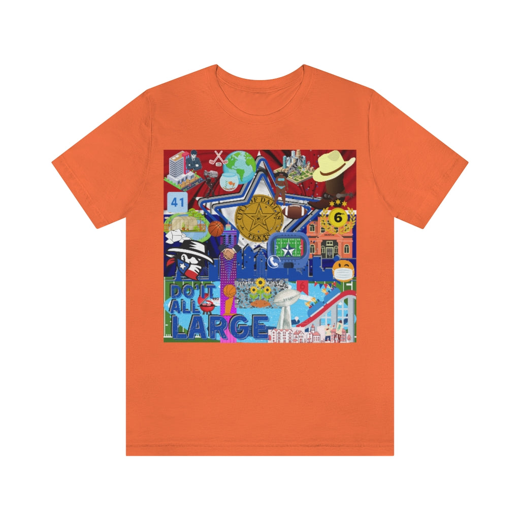 ND City Series DAL Unisex Jersey Short Sleeve Tee
