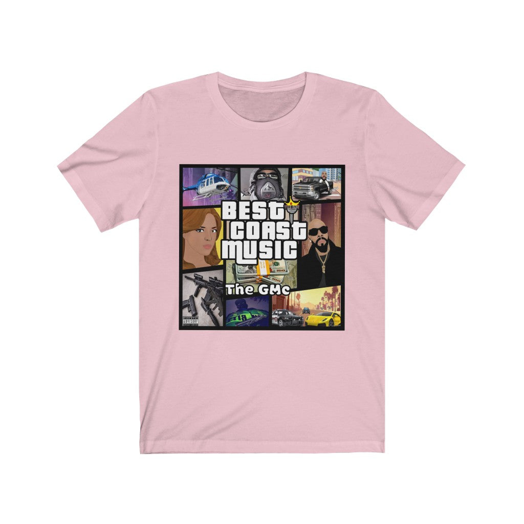 Best Coast Music Game Edition Unisex Jersey Short Sleeve Tee