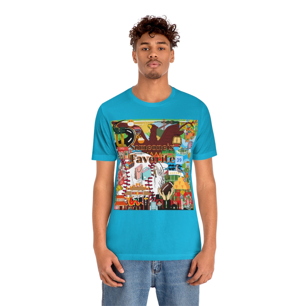 ND City Series S.F. Unisex Jersey Short Sleeve Tee