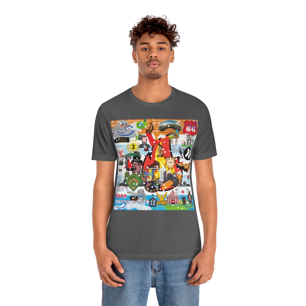 ND City Series CHI Unisex Jersey Short Sleeve Tee