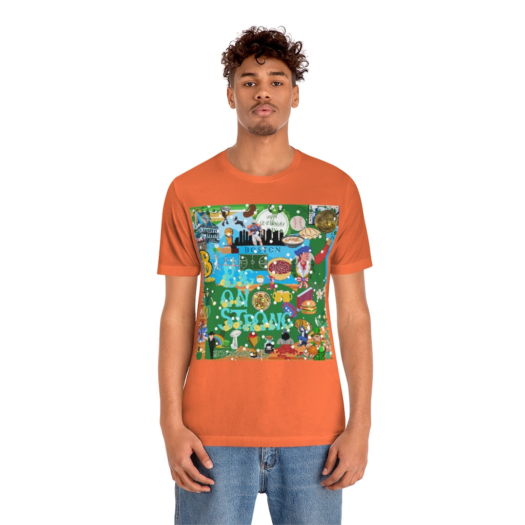ND City Series BOS Unisex Jersey Short Sleeve Tee