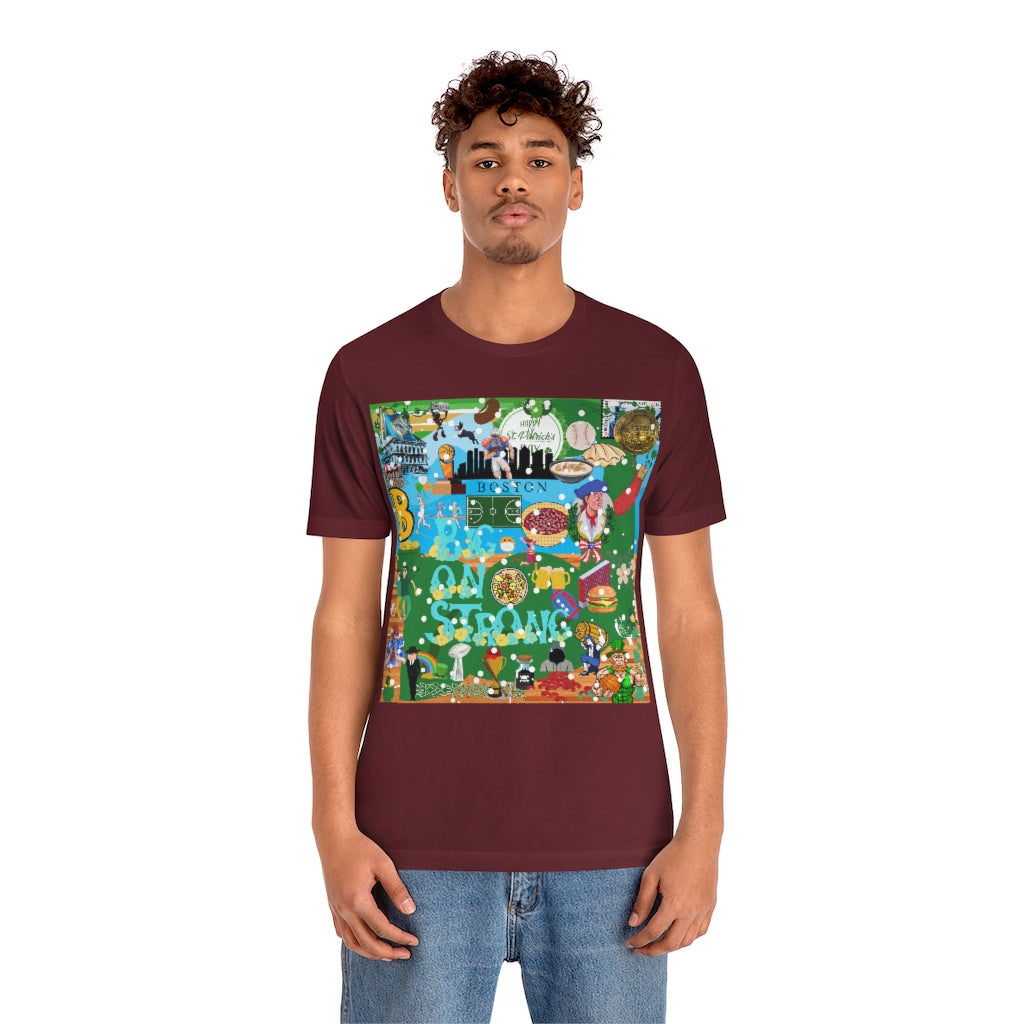 ND City Series BOS Unisex Jersey Short Sleeve Tee