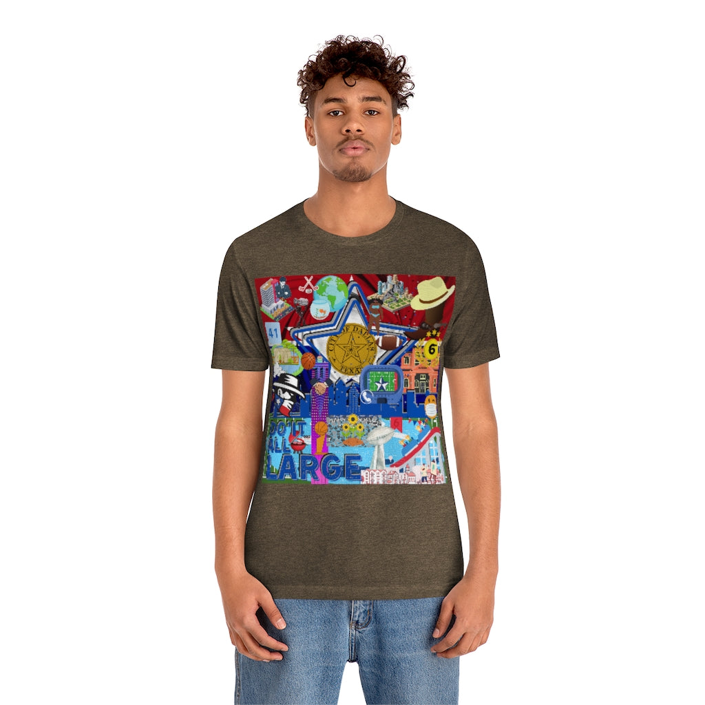 ND City Series DAL Unisex Jersey Short Sleeve Tee