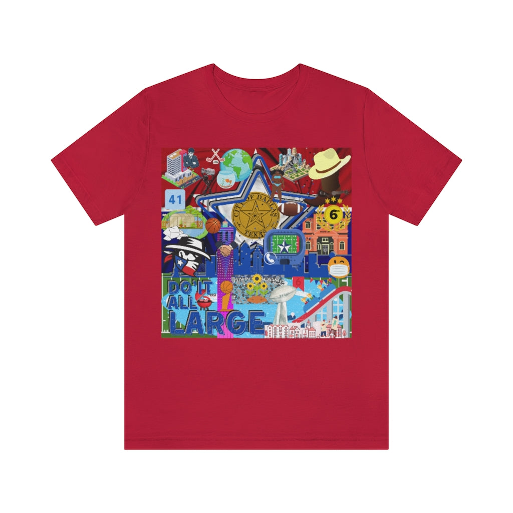 ND City Series DAL Unisex Jersey Short Sleeve Tee