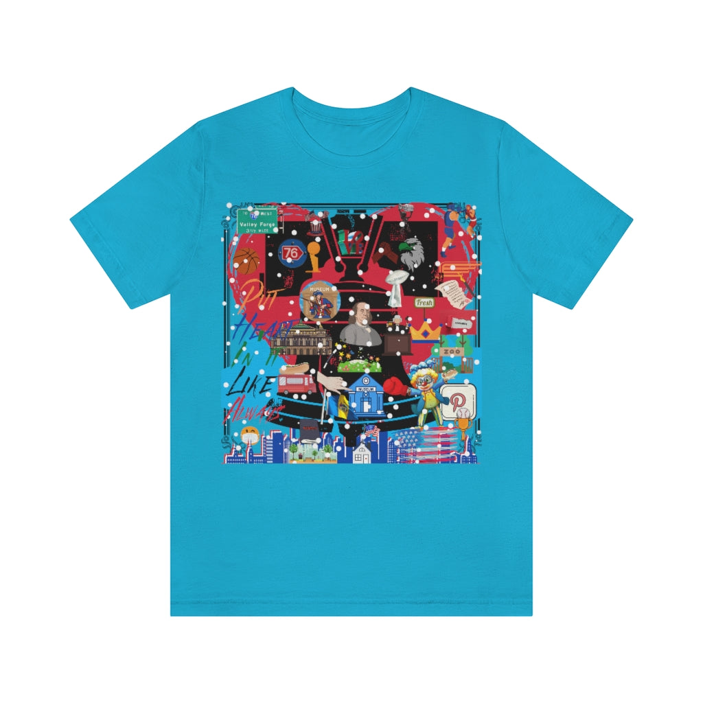 ND City Series PHILA Unisex Jersey Short Sleeve Tee