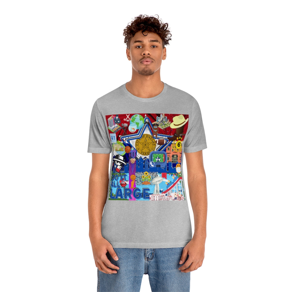 ND City Series DAL Unisex Jersey Short Sleeve Tee