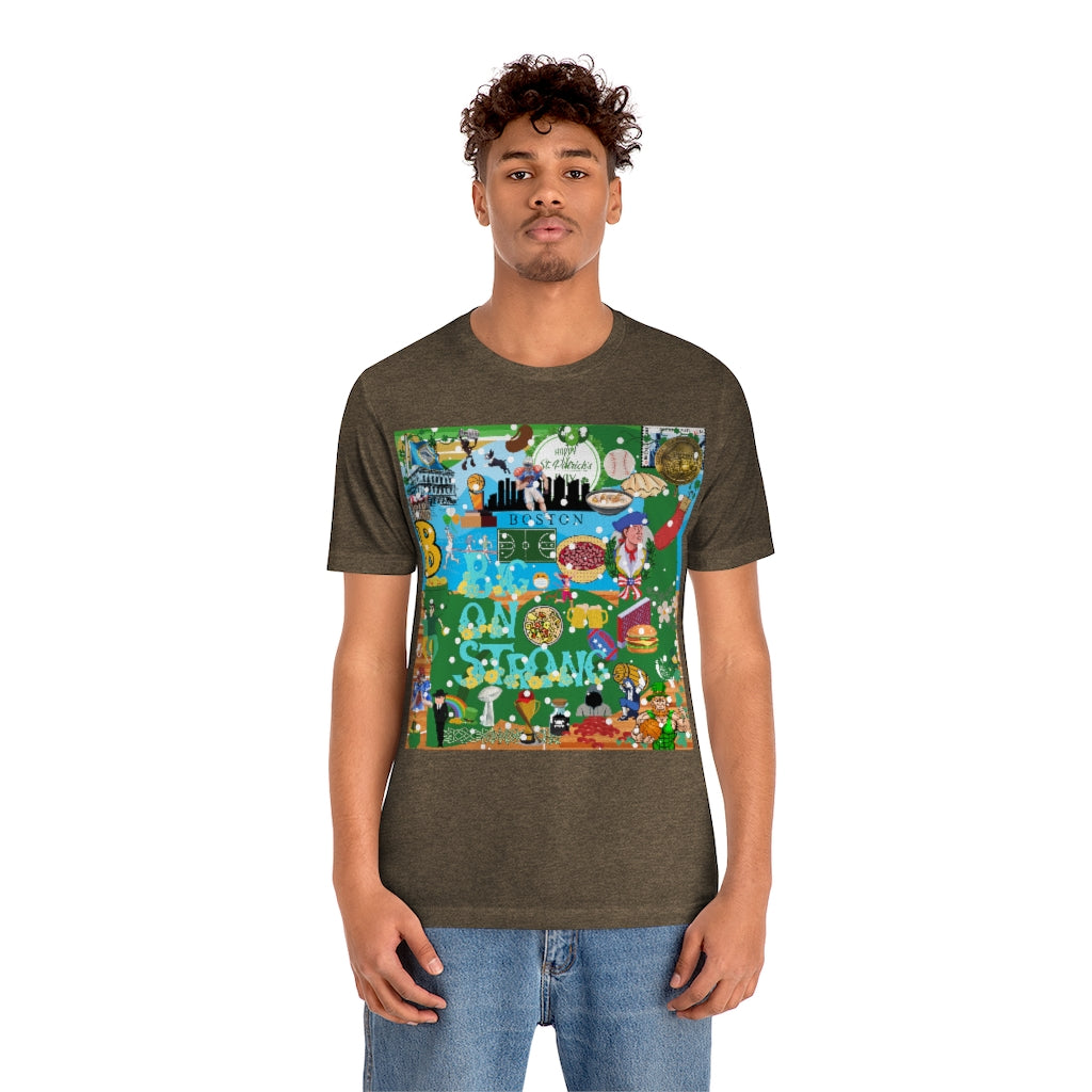 ND City Series BOS Unisex Jersey Short Sleeve Tee