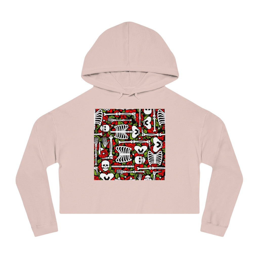 Death Lovely Women’s Cropped Hooded Sweatshirt