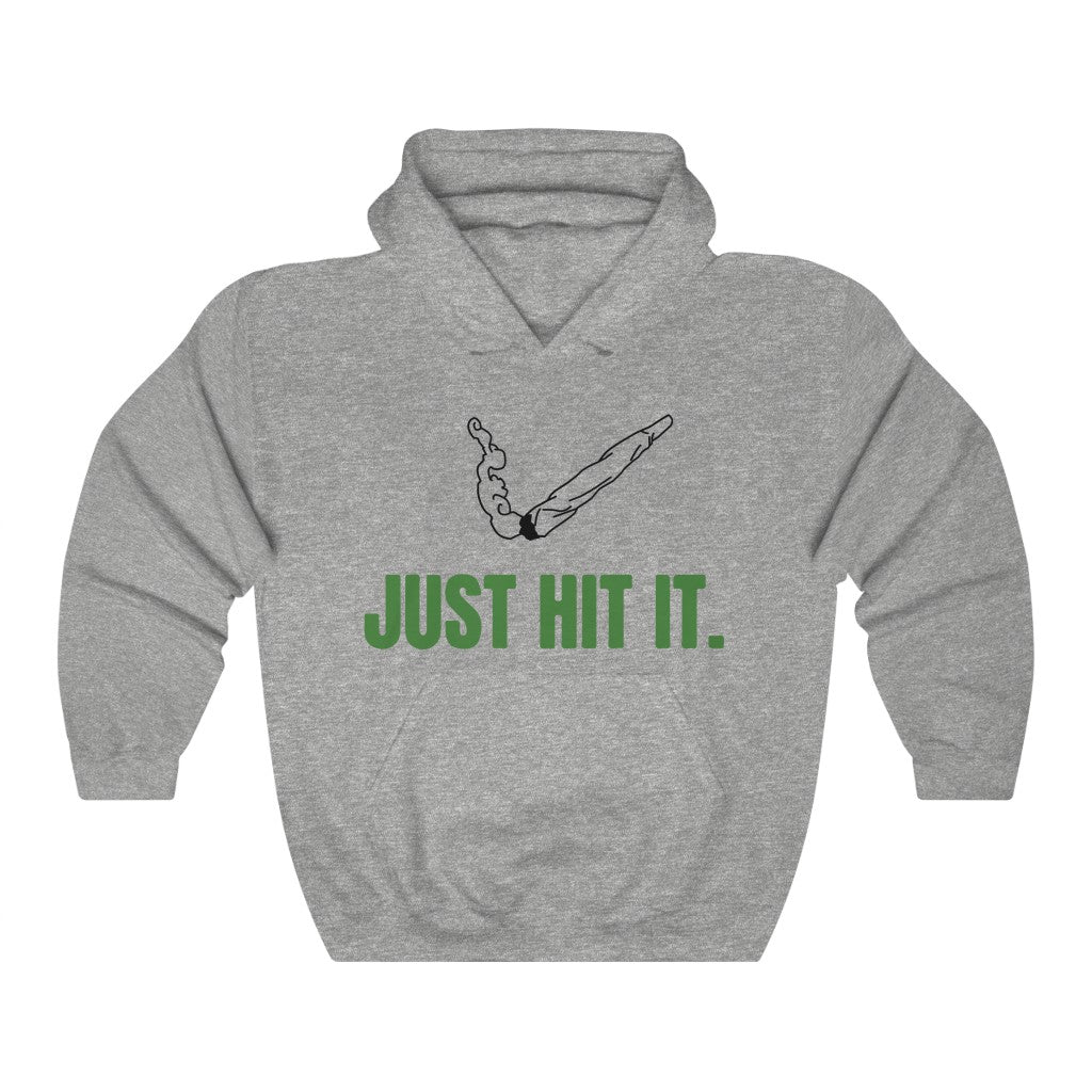 Just Hit It Unisex Heavy Blend™ Hooded Sweatshirt