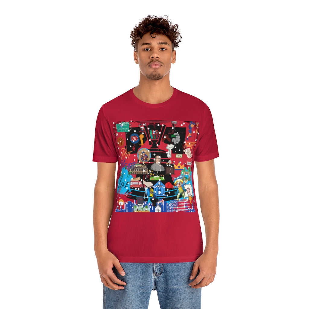ND City Series PHILA Unisex Jersey Short Sleeve Tee