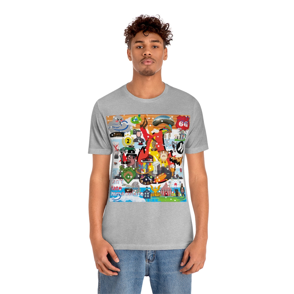 ND City CHI Series Unisex Jersey Short Sleeve Tee