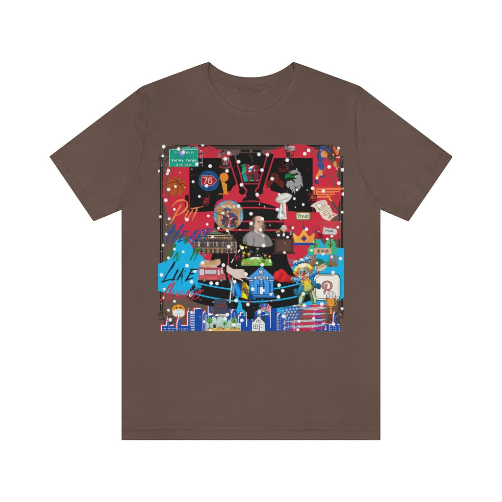 ND City Series PHILA Unisex Jersey Short Sleeve Tee