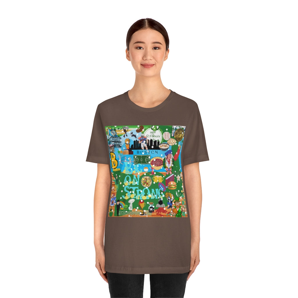 ND City Series BOS Unisex Jersey Short Sleeve Tee