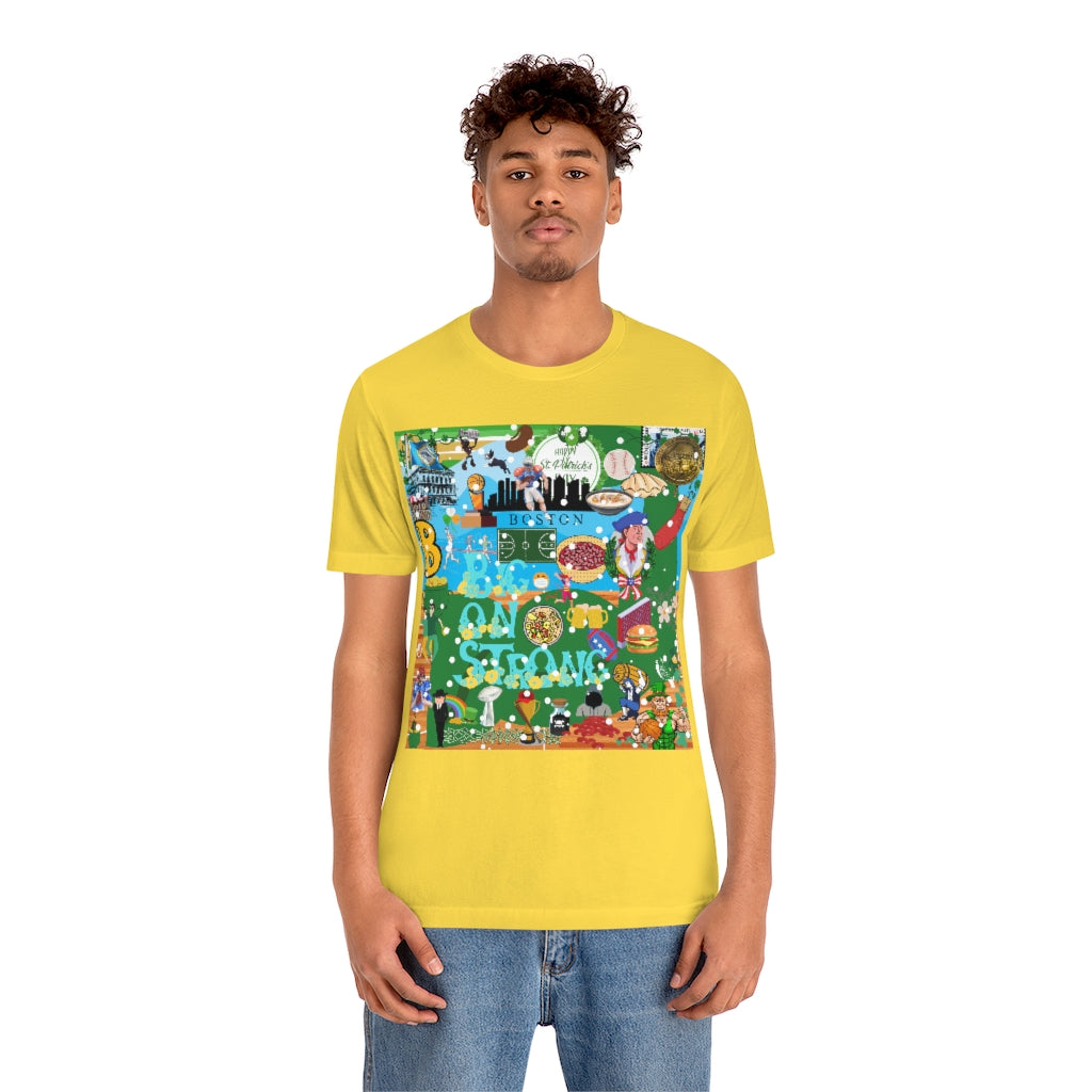 ND City Series BOS Unisex Jersey Short Sleeve Tee