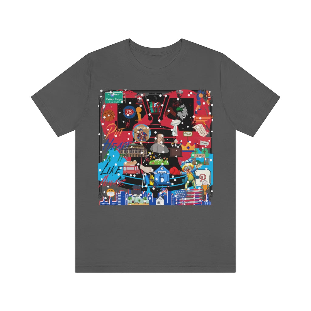 ND City Series PHILA Unisex Jersey Short Sleeve Tee