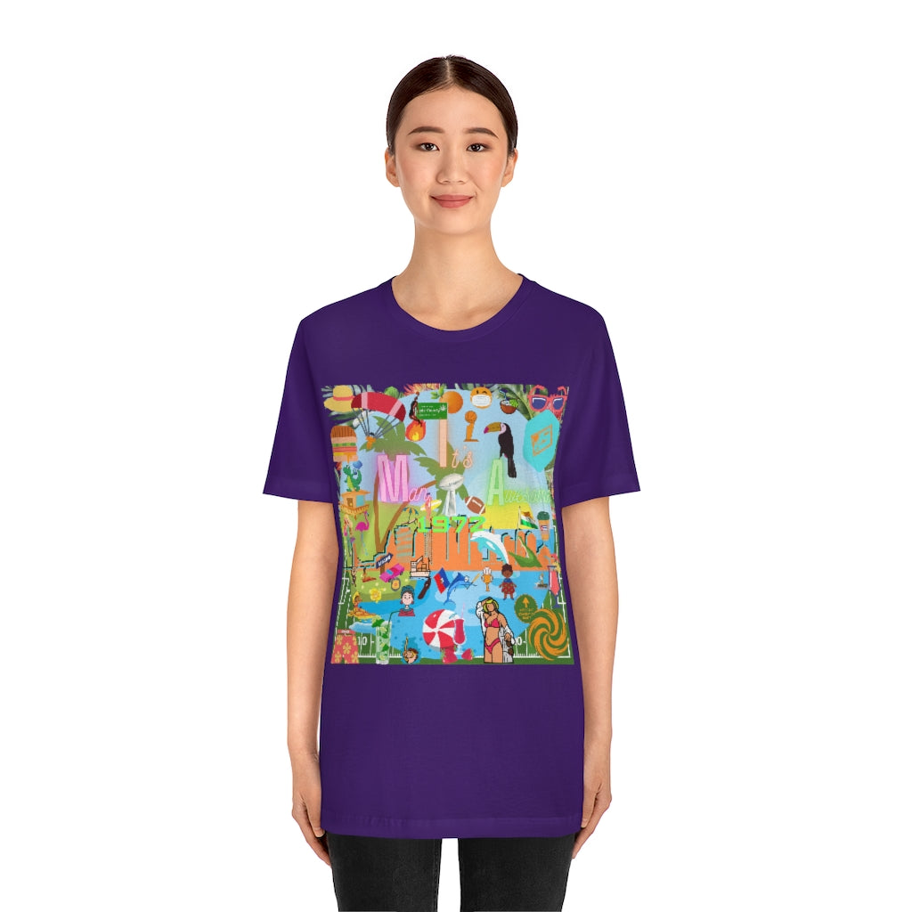 ND City Series MIA Unisex Jersey Short Sleeve Tee