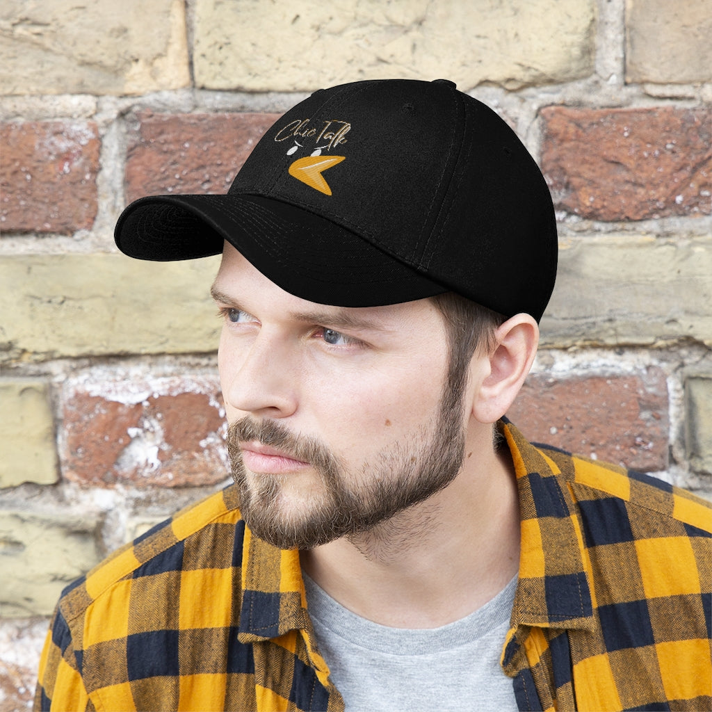 Chic Talk Unisex Twill Hat
