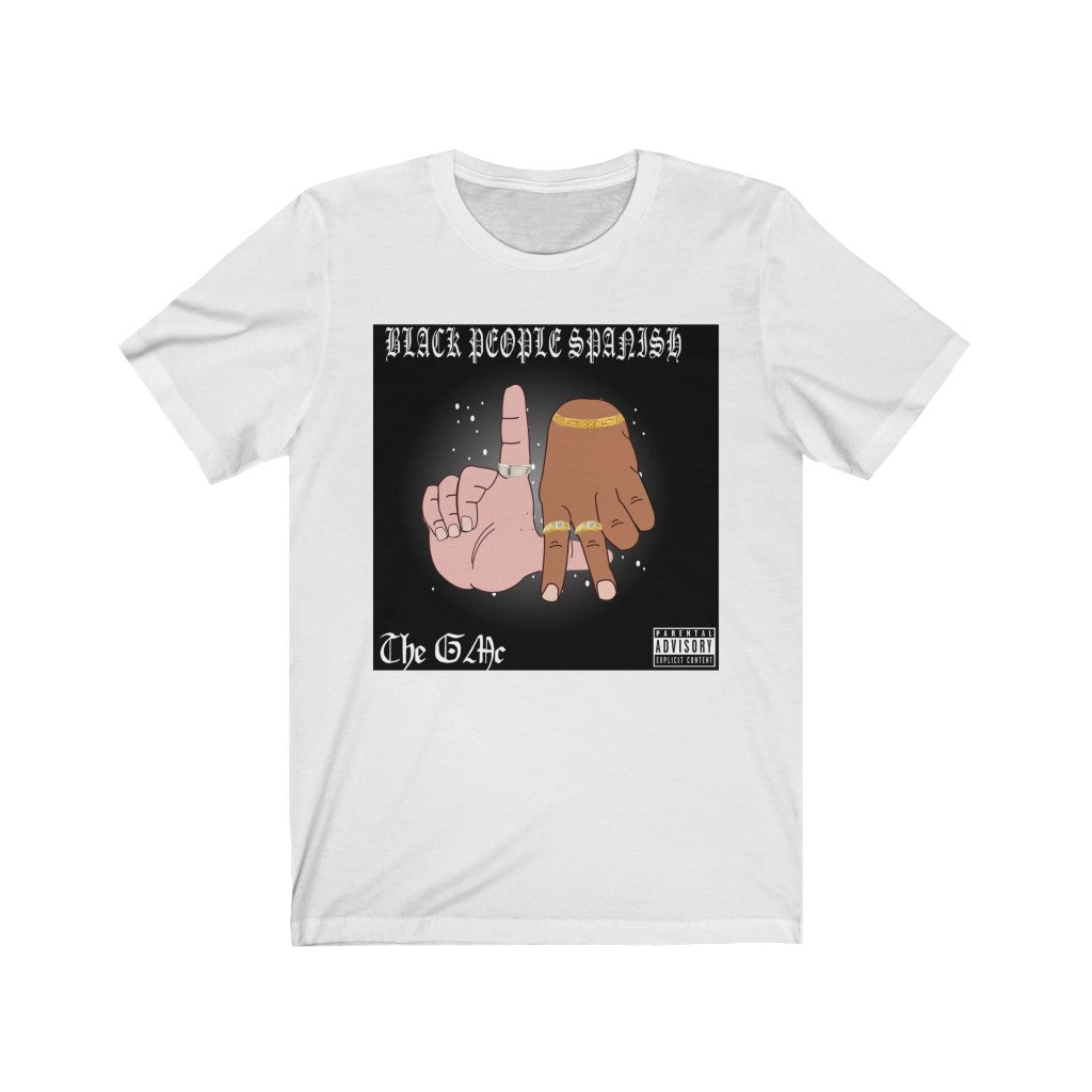 Black People Spanish Unisex Jersey Short Sleeve Tee