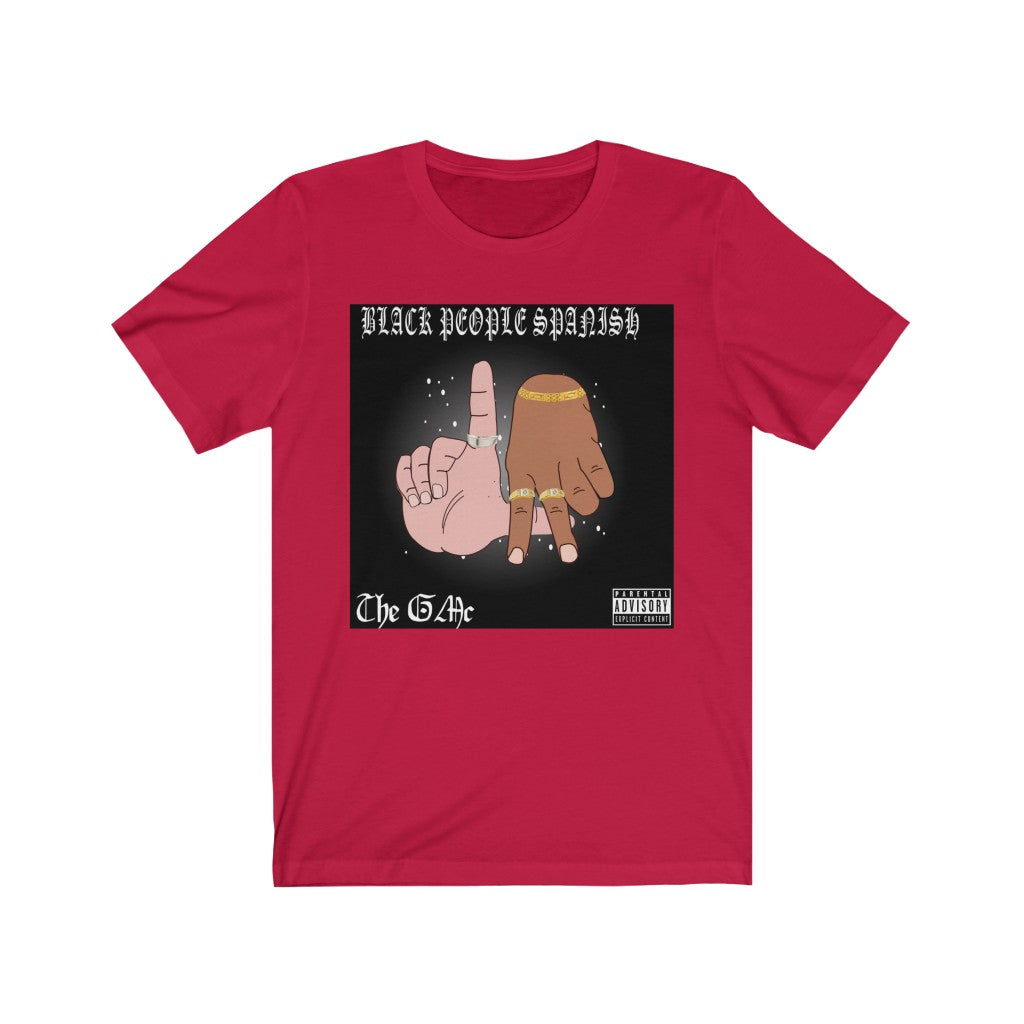 Black People Spanish Unisex Jersey Short Sleeve Tee