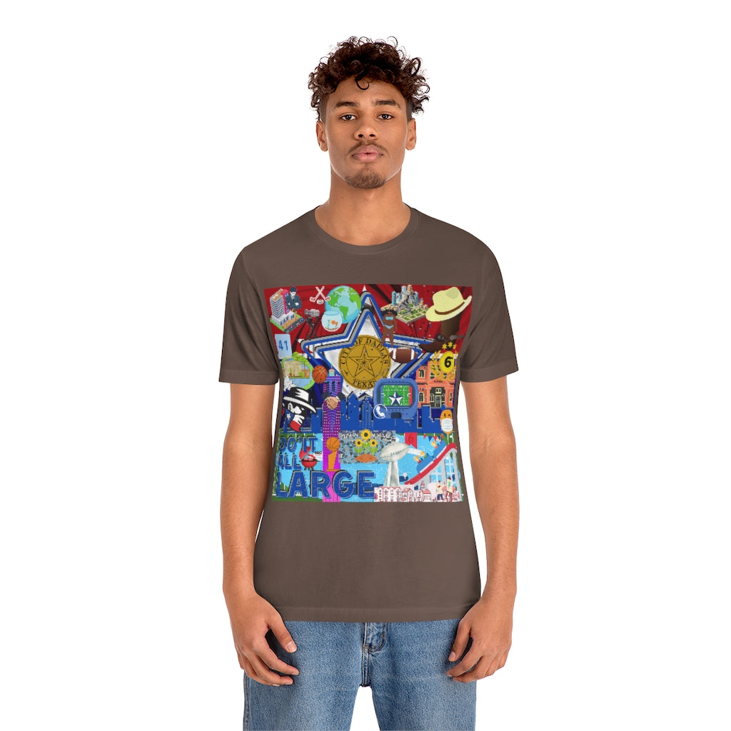 ND City Series DAL Unisex Jersey Short Sleeve Tee