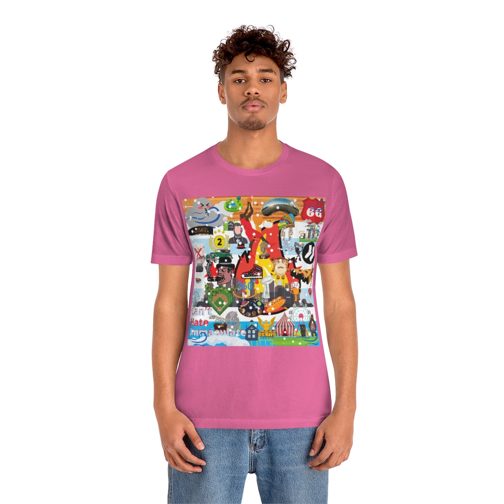 ND City Series CHI Unisex Jersey Short Sleeve Tee
