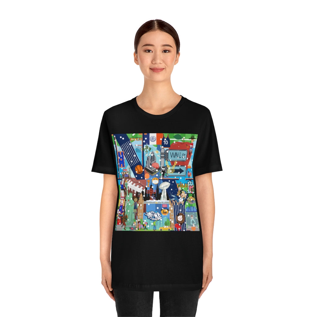 ND City Series N.Y. Unisex Jersey Short Sleeve Tee