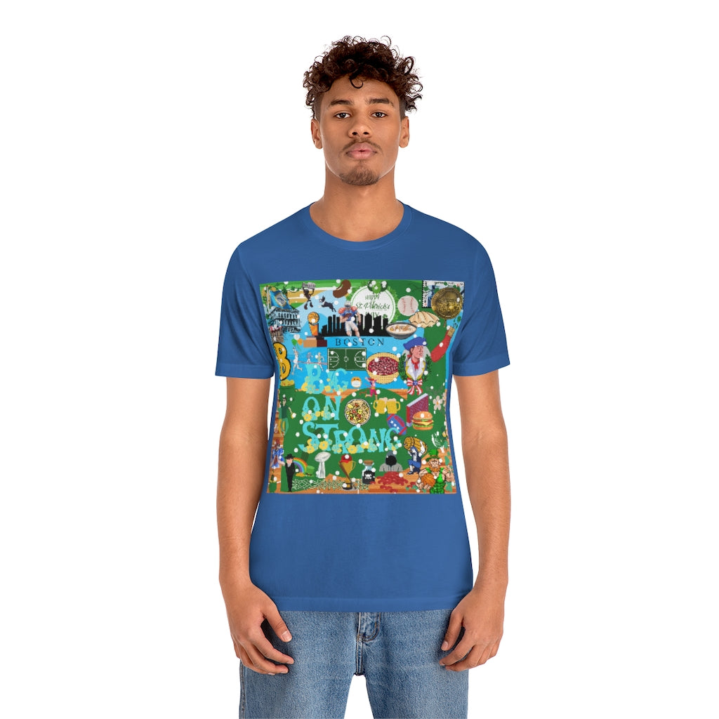ND City Series BOS Unisex Jersey Short Sleeve Tee