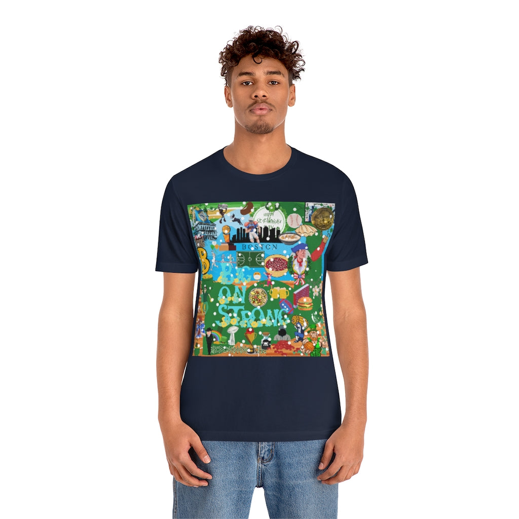 ND City Series BOS Unisex Jersey Short Sleeve Tee