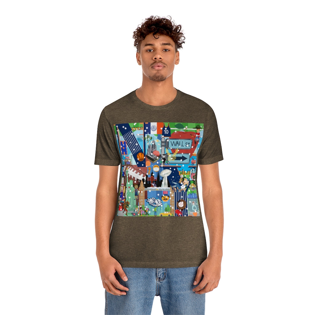 ND City Series N.Y. Unisex Jersey Short Sleeve Tee