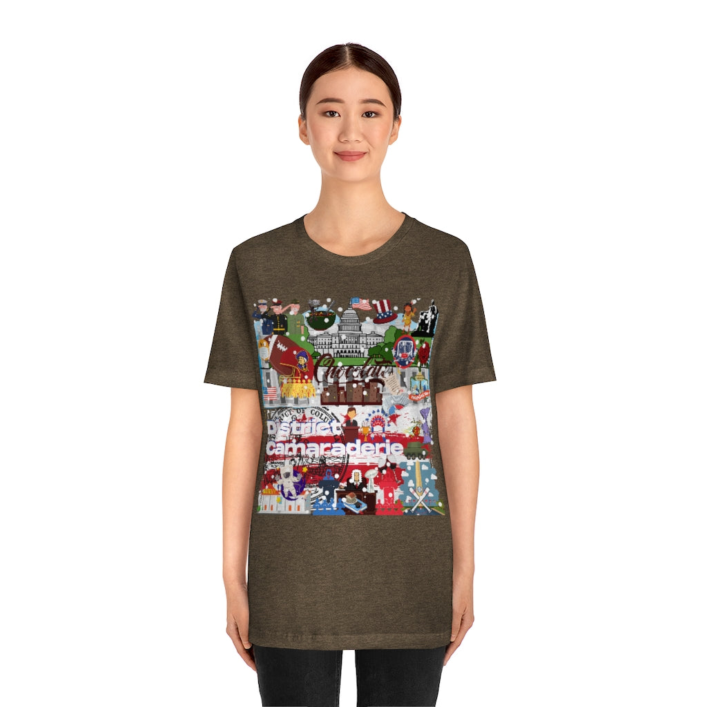 ND City Series D.C. Unisex Jersey Short Sleeve Tee