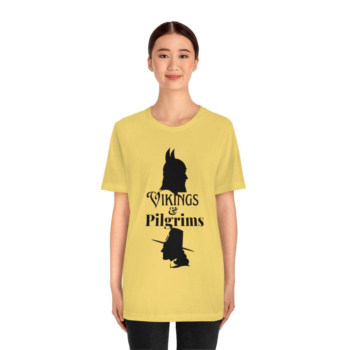 Vikings & Pilgrims Unisex Jersey Short Sleeve Tee