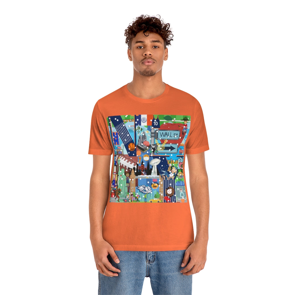ND City Series N.Y. Unisex Jersey Short Sleeve Tee