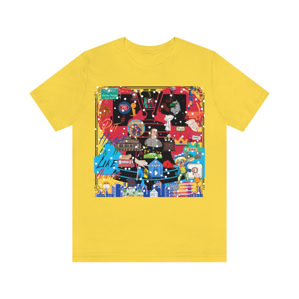 ND City Series PHILA Unisex Jersey Short Sleeve Tee